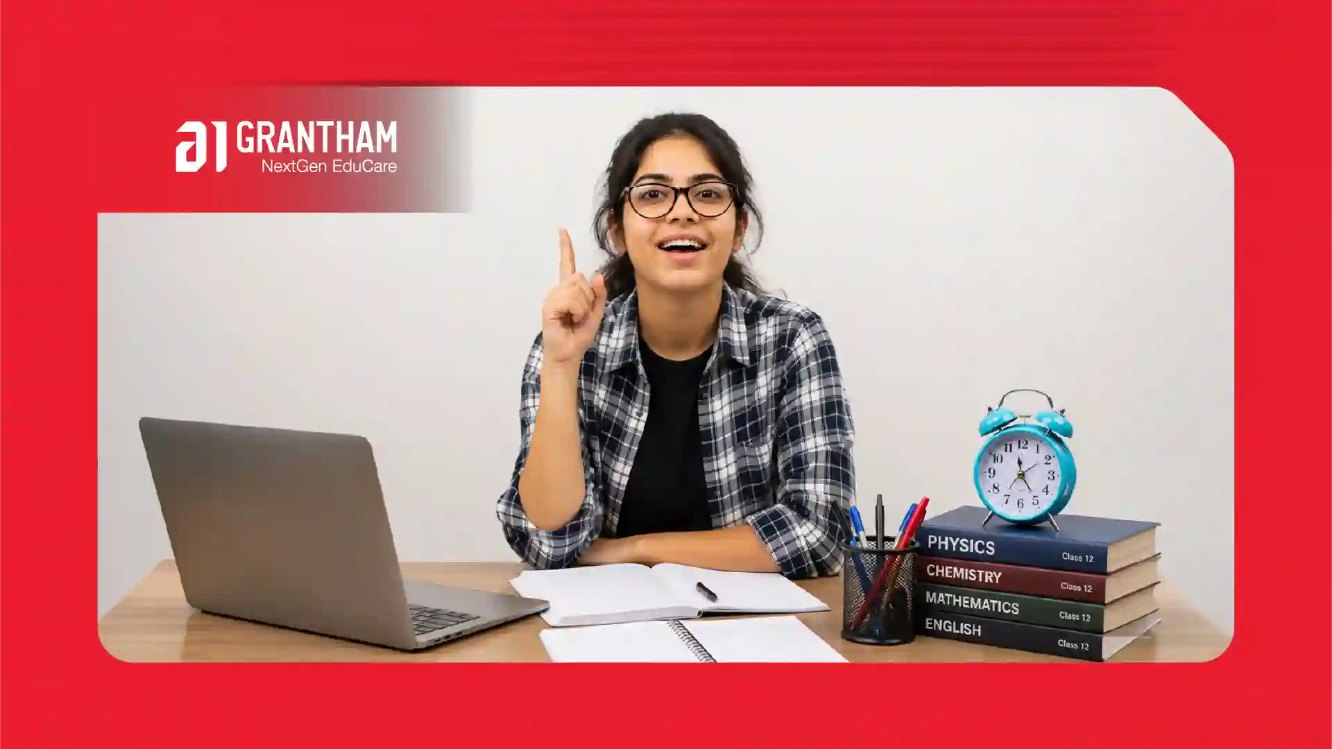 Student marking exam dates on a wall calendar while planning an early study schedule
