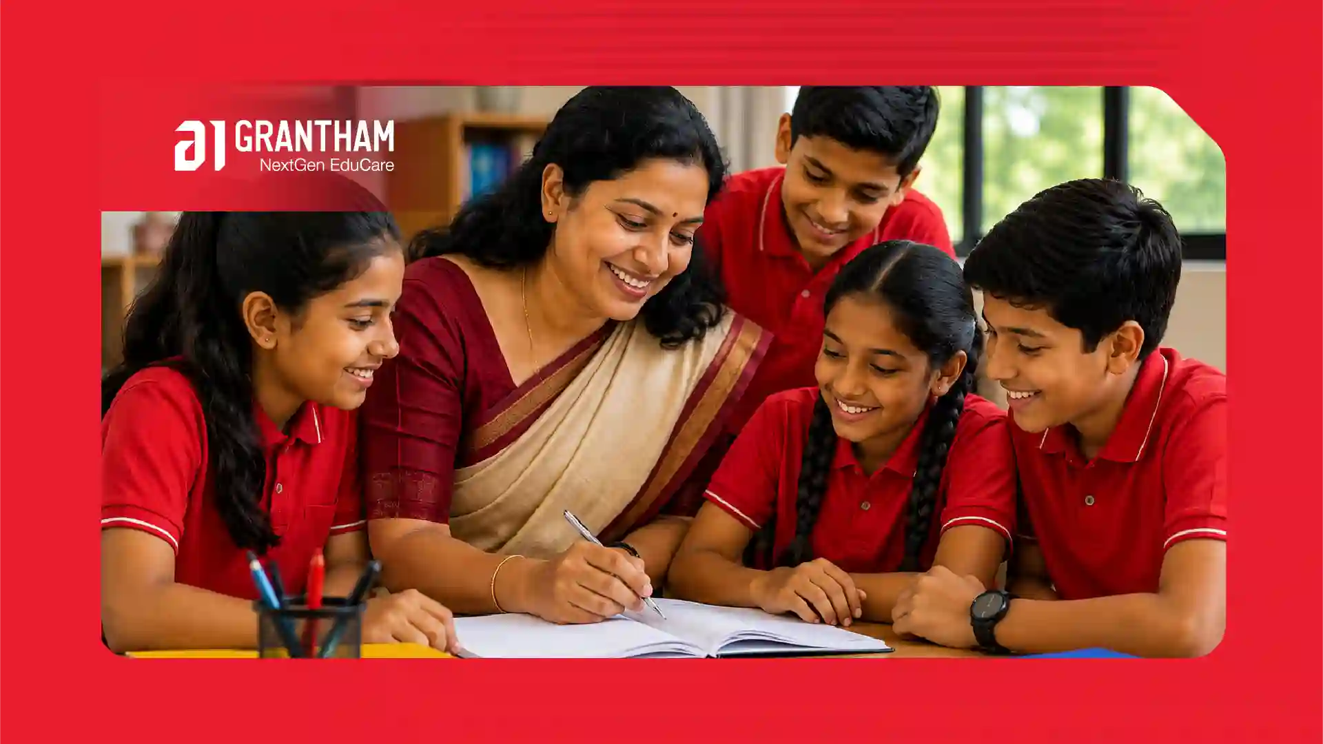 Experienced teacher giving one-on-one guidance to a student during a coaching session