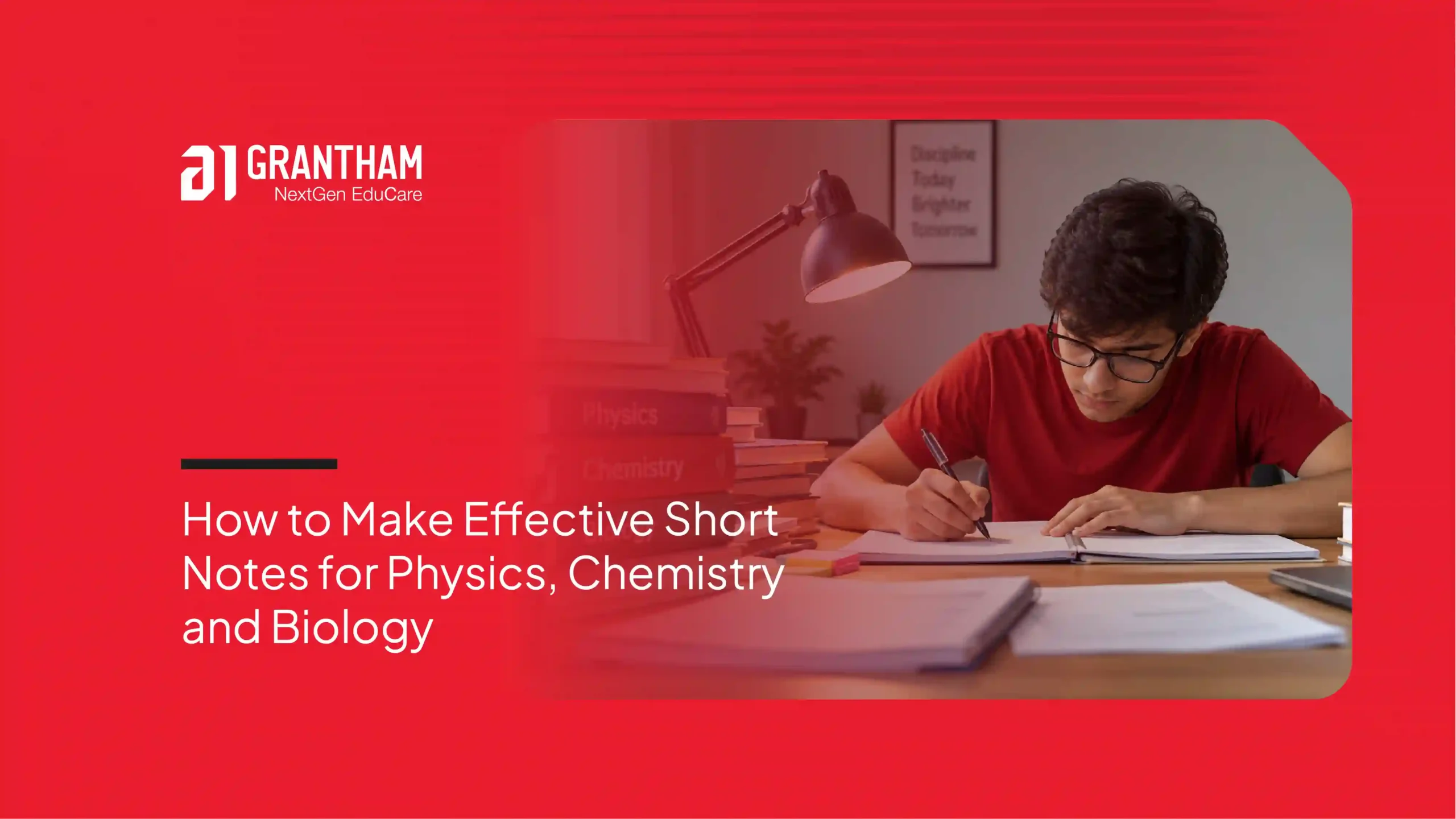 how to make short notes for science