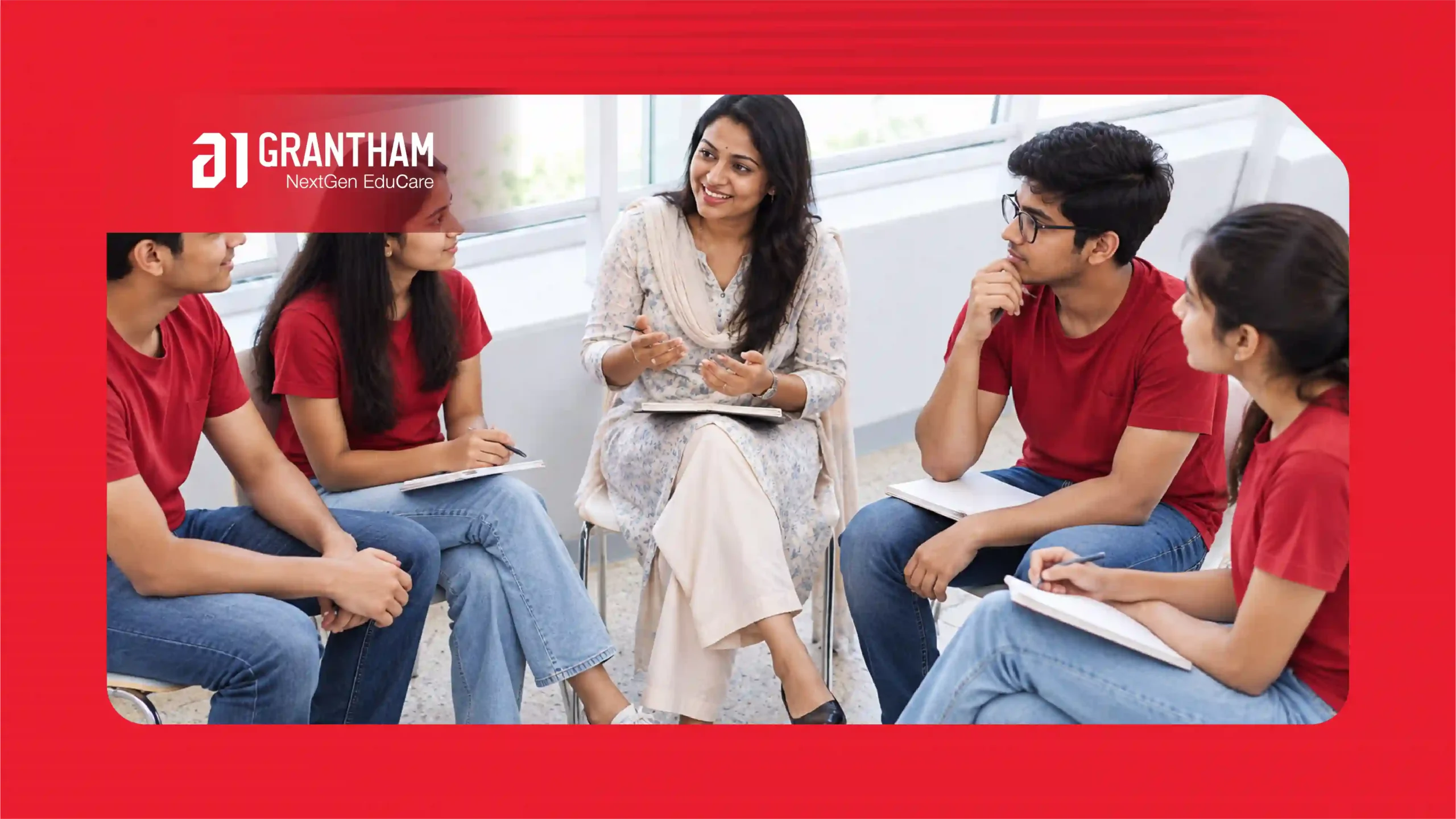 Student in an academic counselling session discussing strengths and career options with a mentor
